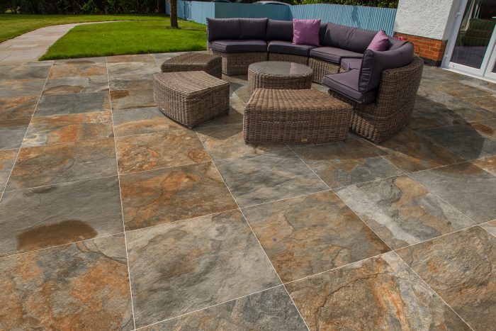 Copper Slate Porcelain Tiles Enfield Porcelain World