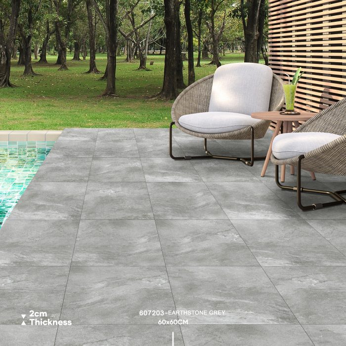 Earthcore grey Porcelain Paving Porcelain Tiles Enfield Porcelain World