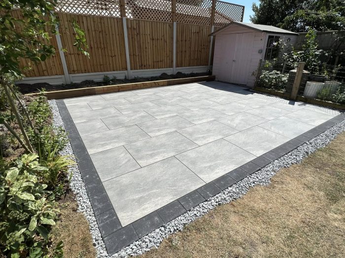 Earthcore grey Porcelain Paving Porcelain Tiles Enfield Porcelain World