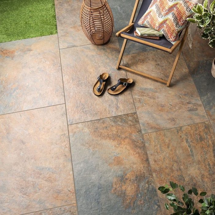 rustic slate Porcelain Tiles Enfield Porcelain World