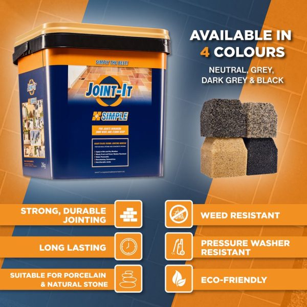GREY Color Joint it Grout 20kgs - Image 2