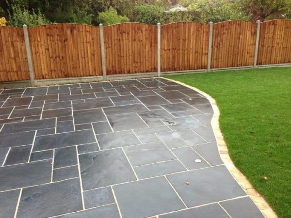 600 Patio Pack 10m2 Black Lime