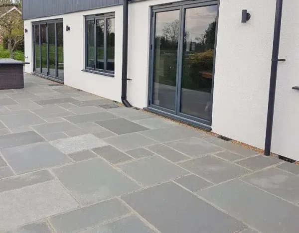 600 Patio Pack 5m2 Grey Limestone Paving - Image 3
