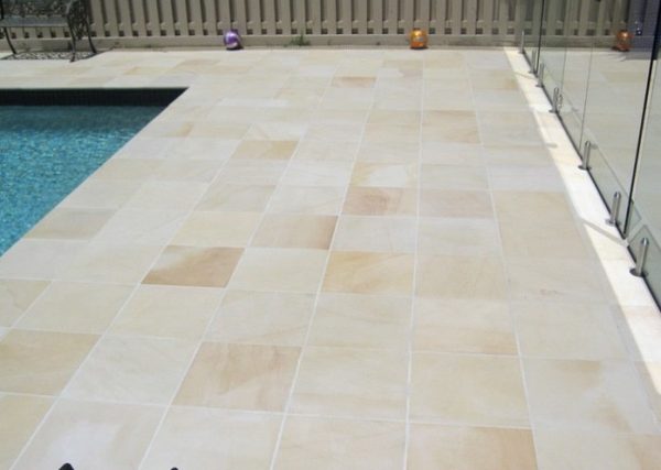 300x300 Pack 20.75m2 Fossil Mint Sandstone (Sawn Edges) - Image 2