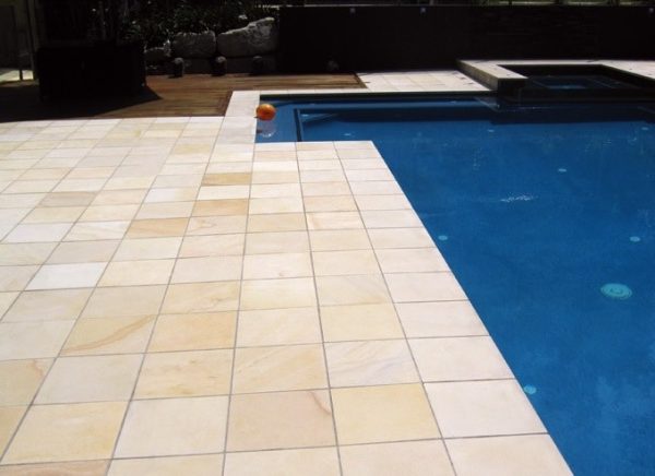 300x300 Pack 20.75m2 Fossil Mint Sandstone (Sawn Edges) - Image 3