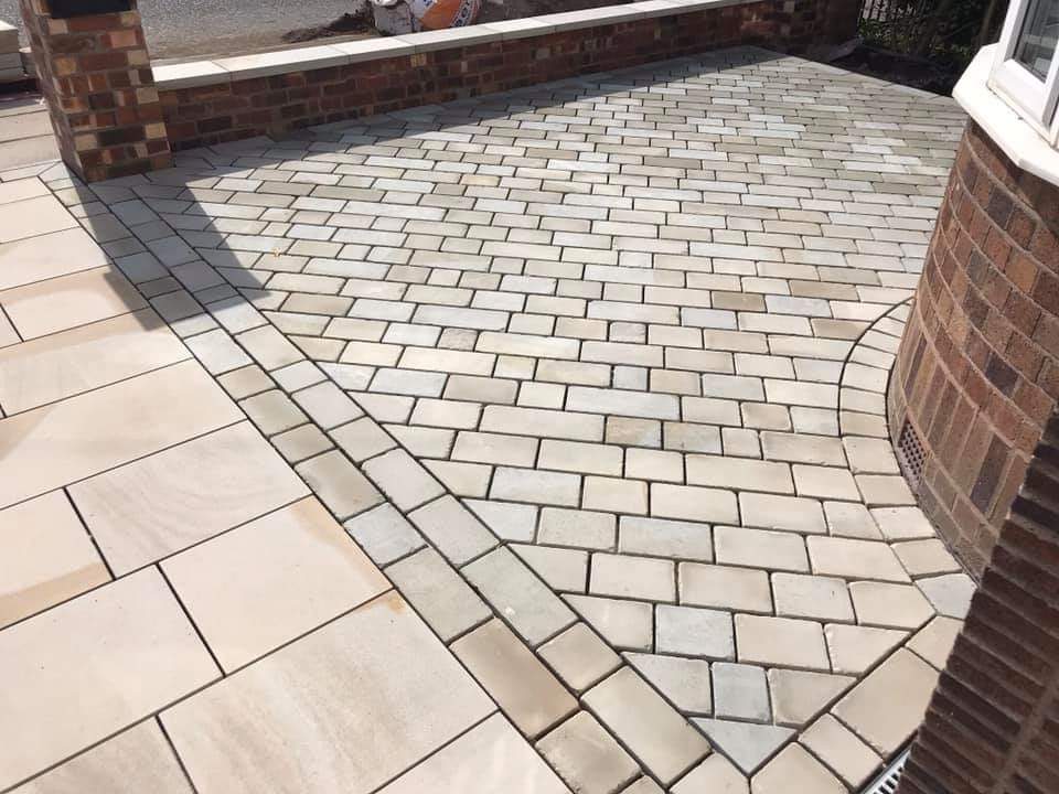Santa Fee 40mm Tumbled Block Paving 10.80m2 - Image 4