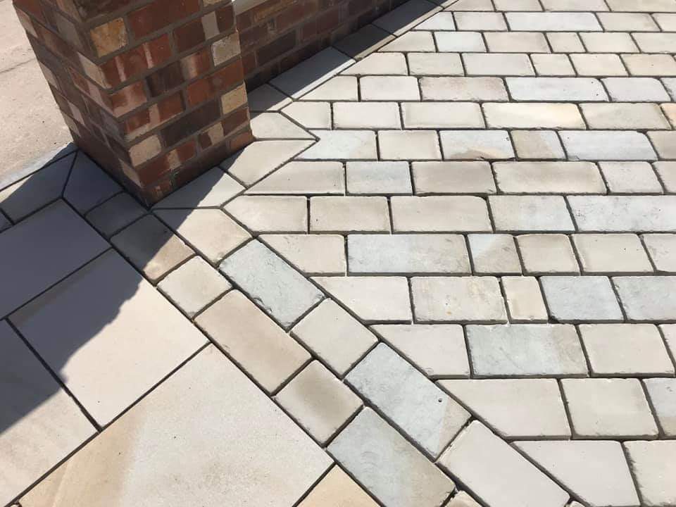Santa Fee 40mm Tumbled Block Paving 10.80m2 - Image 7