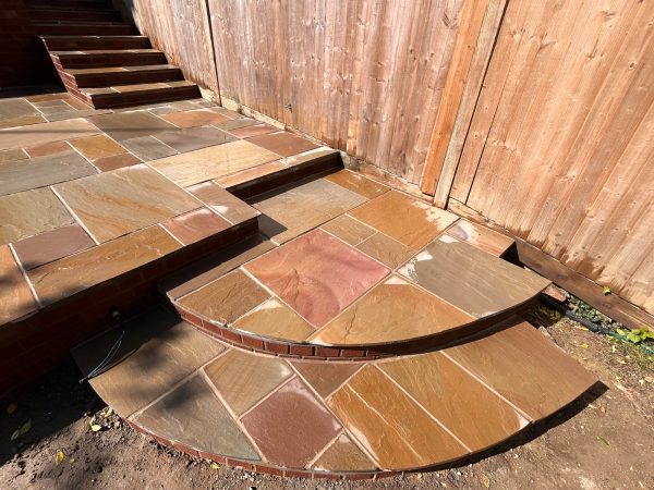 Rippon Buff Multi Sandstone Paving - Image 2