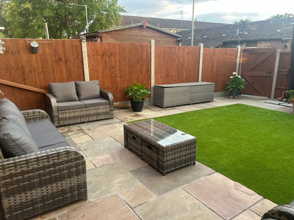 Raj Green Tumbled Paving - Image 2