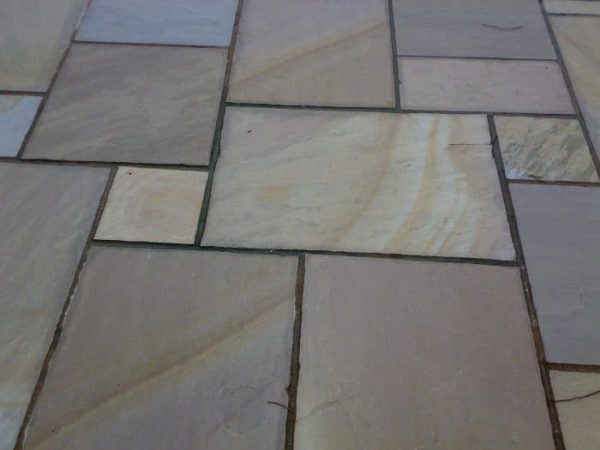 Rippon Buff Multi Sandstone Paving - Image 5