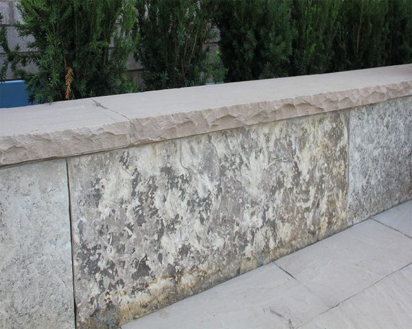 Raj Green Sandstone 50mm Rockface - Steps & Wall Coping - Image 4