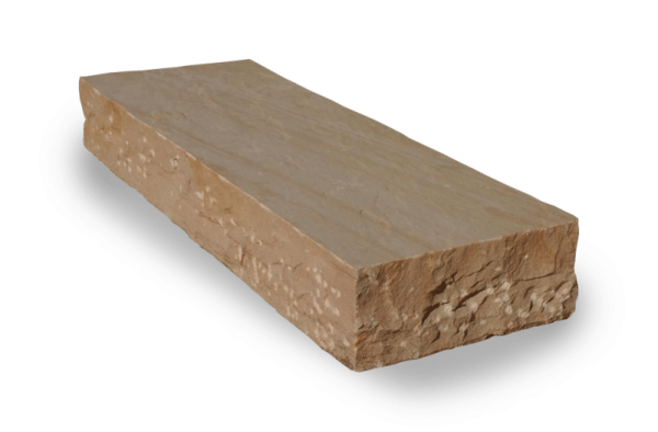 Autumn Brown Sandstone Block Steps