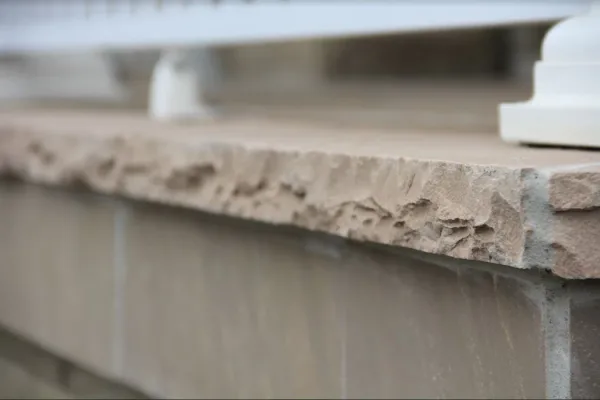 Autumn Brown Sandstone 50mm Rockface - Steps & Wall Coping - Image 2