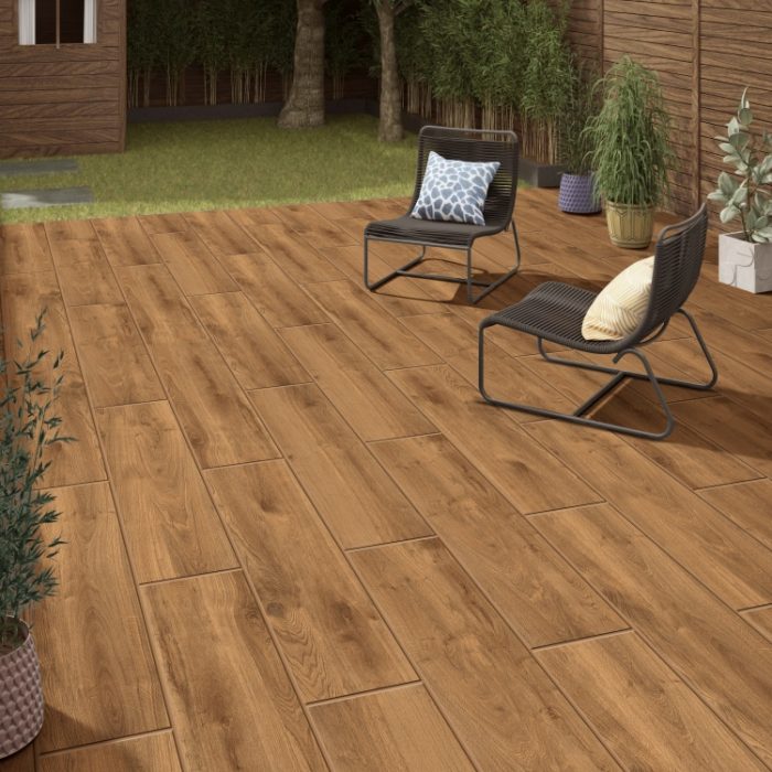 Petra Forest Brown Porcelain 1200x295mm - Image 2