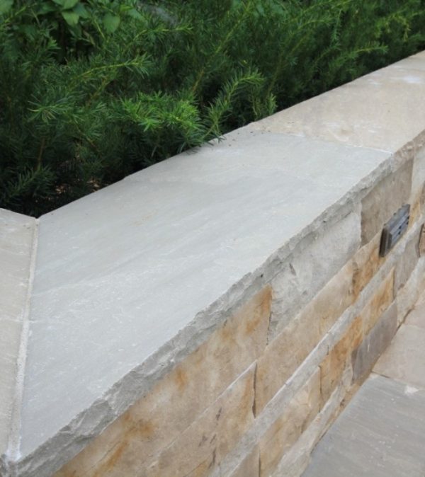 Kandla Grey Sandstone 50mm Rockface - Steps & Wall Coping - Image 2