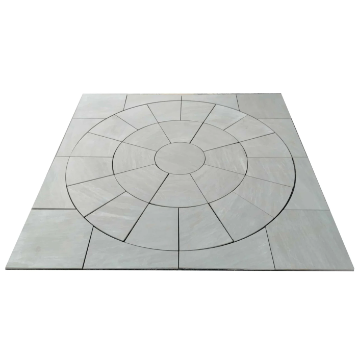 Petra Grey Vitrified Porcelain Paving Slabs - Image 15
