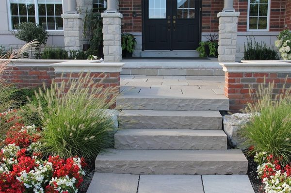 Raj Green Sandstone Block Steps - Image 2