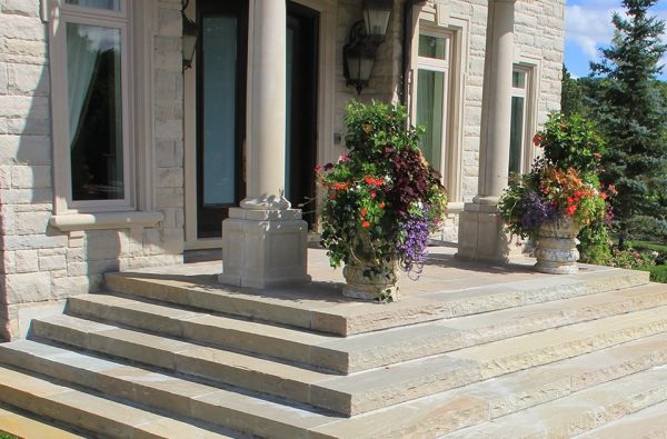 Raj Green Sandstone Block Steps - Image 3