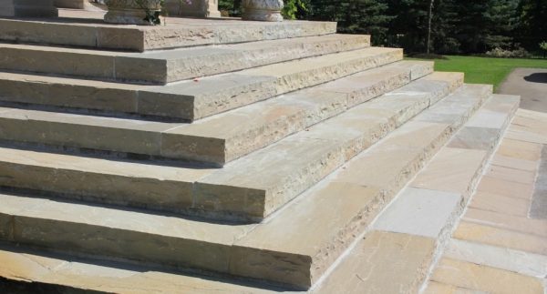 Raj Green Sandstone Block Steps - Image 4