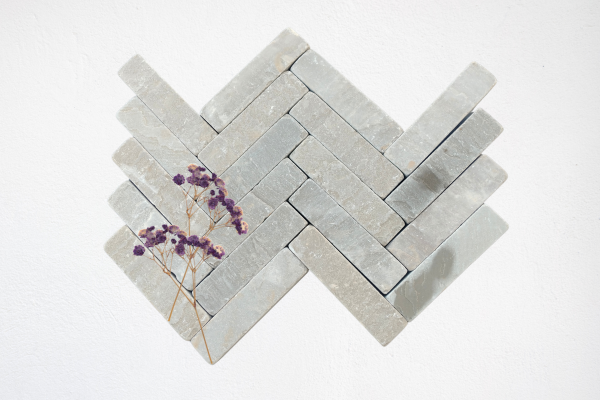 Raj Green Herringbone Paving