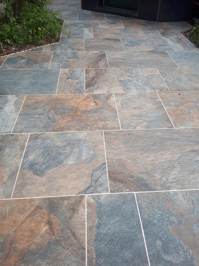 Petra Rustic Copper Vitrified Porcelain Slabs - Image 2