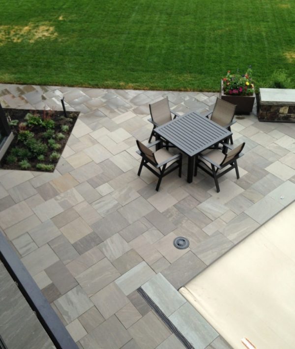 Slate Grey Sandstone Paving