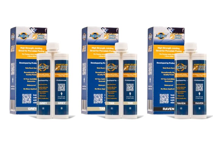 Joint-It Porcelain Epoxy Grout LARGE Kit (12 Tubes) - Image 9