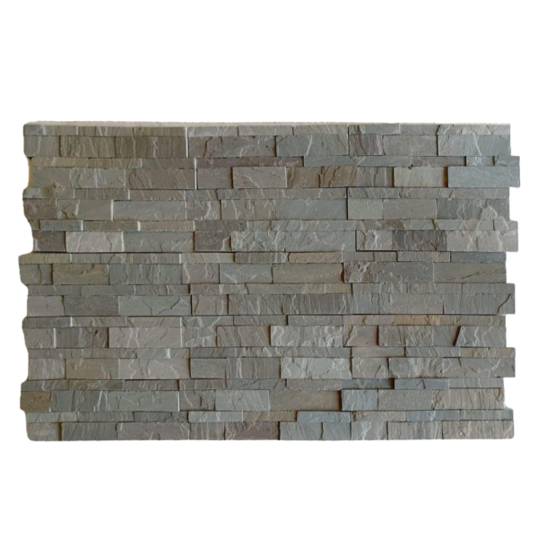 Raj Green Stone Wall Cladding Panel 600×150 mm