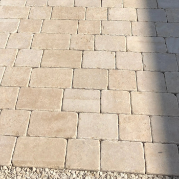 Sinai Pearl Block Paving Driveway Cobbles