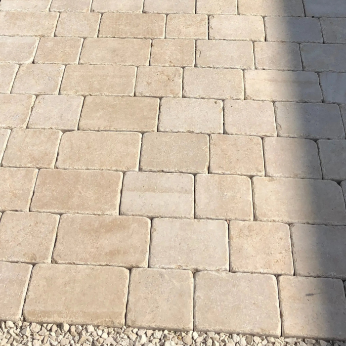 Sinai Pearl Block Paving Driveway Cobbles